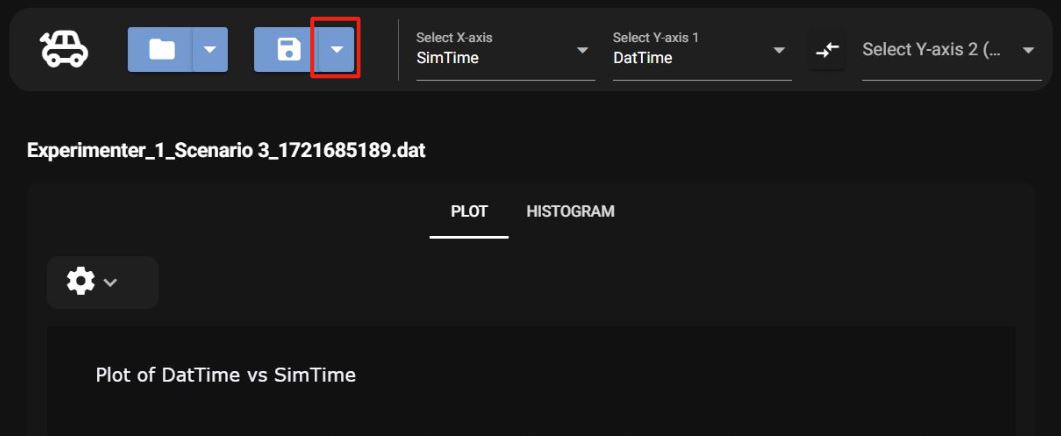 Select Save Button Dropdown